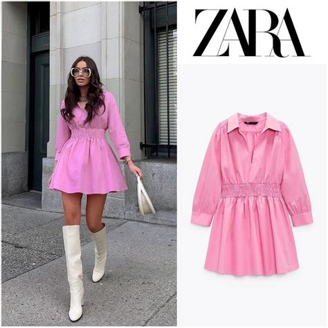 zara pink chanel dress|DRSS 13 .